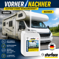 10 Liter Wohnmobil / Caravan Reiniger Konzentrat bis zu 1 : 5 verdünnbar