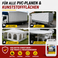 2 x 10 l LKW / PVC / Planen Reiniger Konzentrat bis zu 1 : 5 verdünnbar