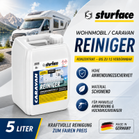 5l Wohnmobil / Caravan Reiniger Konzentrat bis zu 1 : 5...