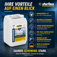 5l Wohnmobil / Caravan Reiniger Konzentrat bis zu 1 : 5 verdünnbar