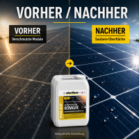 5 l Solar / Photovoltaik Reiniger Konzentrat bis zu 1: 5 verdünnbar