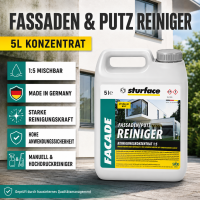 5 l Fassaden / Putz Reiniger Konzentrat bis zu 1 : 5...