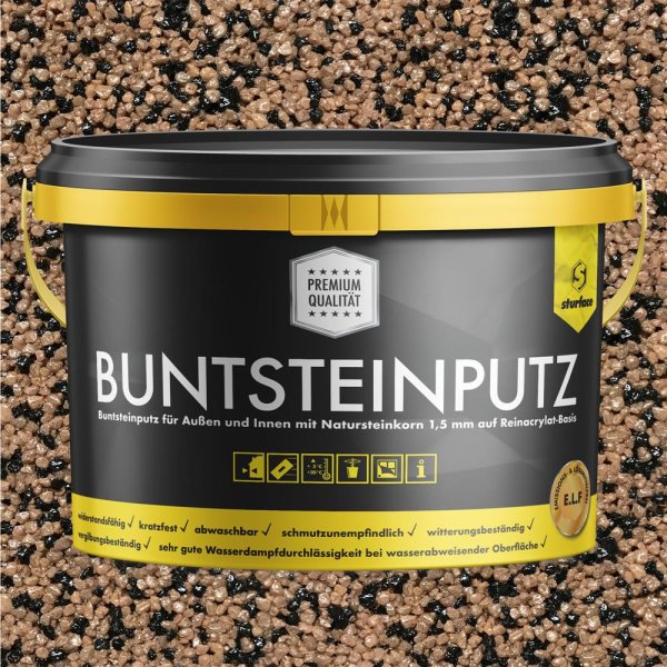 Buntsteinputz nude/schwarz RRRA 20kg