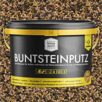 Buntsteinputz schwarz/braun/nude/ocker ABRJ 20kg