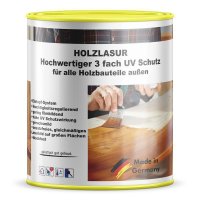 Holzlasur / Imprägnierlasur 0,75 Liter in verschiedenen Farbtönen