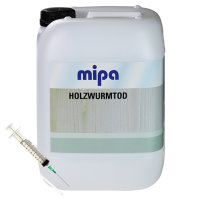 MIPA Holzwurmtod / Holzwurmex 5l  plus Injektionsspritze
