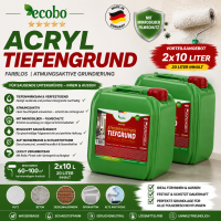 Ecobo Acryl-Tiefengrund farblos 20l