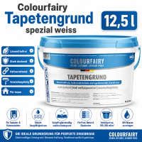 Colourfairy Tapetengrund spezial weiss 12,5l - Haftgrund...