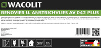 WACOLIT Renovier- & Anstrichvlies AV 042 PLUS - 40g/m² (50m x 1m) Rolle