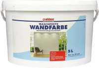 Wilckens Waschfeste Wandfarbe 5 Liter | abwaschbare...