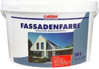 Wilckens Fassadenfarbe Weiß 10 Liter | Kunstoff...