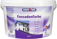 Renolin Fassadenfarbe Weiß 10 Liter | Fassadenfarbe