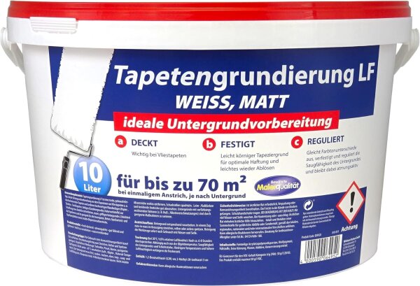 Wilckens Tapetengrundierung weiß matt 10 Liter