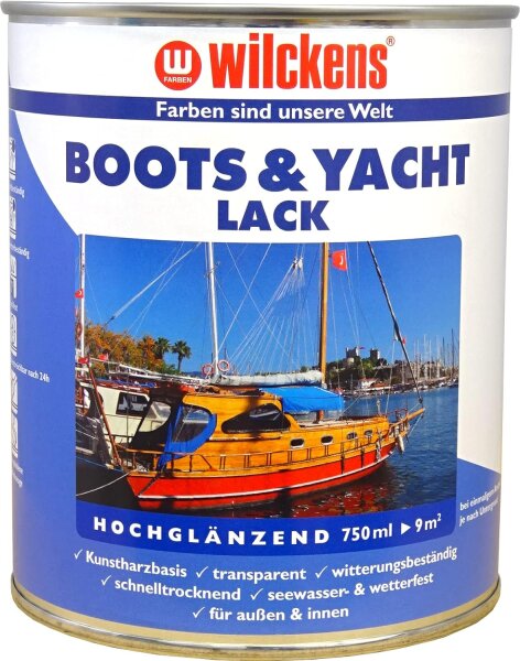 Wilckens Boots & Yacht Lack farblos 750 ml