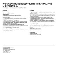 Wilckens Bodenbeschichtung LF RAL 7035 5l