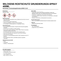 Wilckens Rostschutz Grundierungs-Spray 400ml