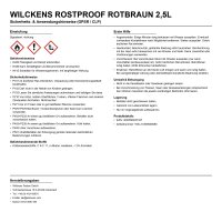Wilckens Rostproof Rotbraun 2,5l