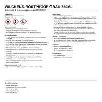 Wilckens Rostproof Grau 750ml