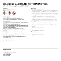 Wilckens Allgrund Rotbraun  375ml