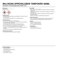 Wilckens Sprühkleber temporär