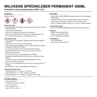 Wilckens Sprühkleber permanent 400ml