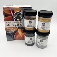 MyColorRoom Metallglanz Set Bronze, Gold, Silber,...