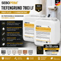 SEBO PRIM Tiefengrund 7803 LF 1:3 Konzentrat farblos 20l